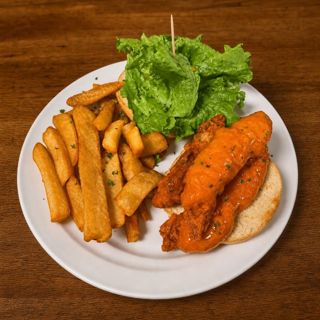Chicken Finger Sandwedge.