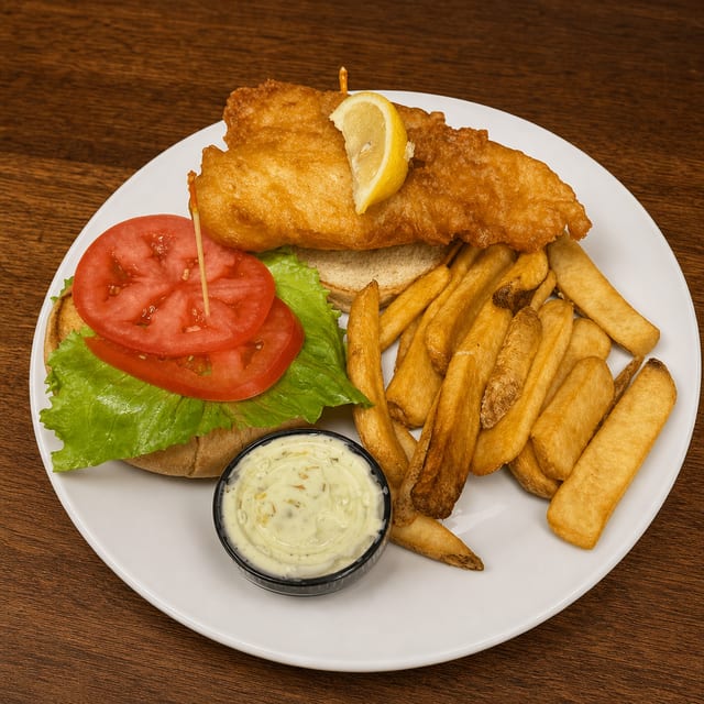 Fish Sandwedge.