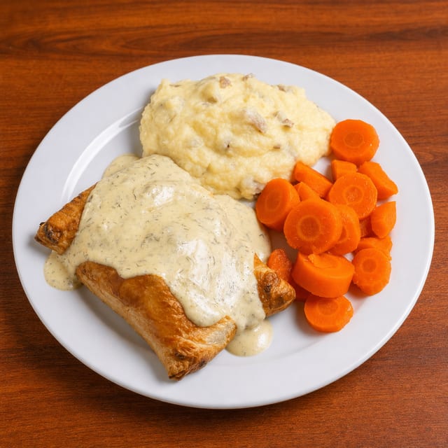 Chicken Wellington.