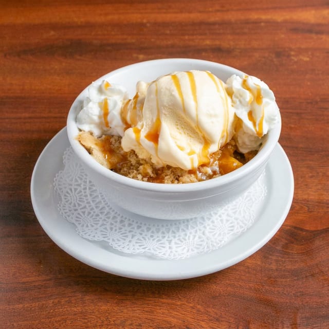 Peach Cobbler.