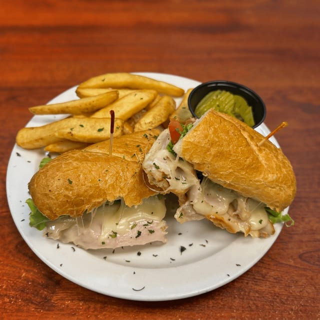 Turkey & Swiss Sandwedge.