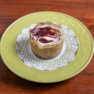 Black Cherry Ricotta Cheese Cake