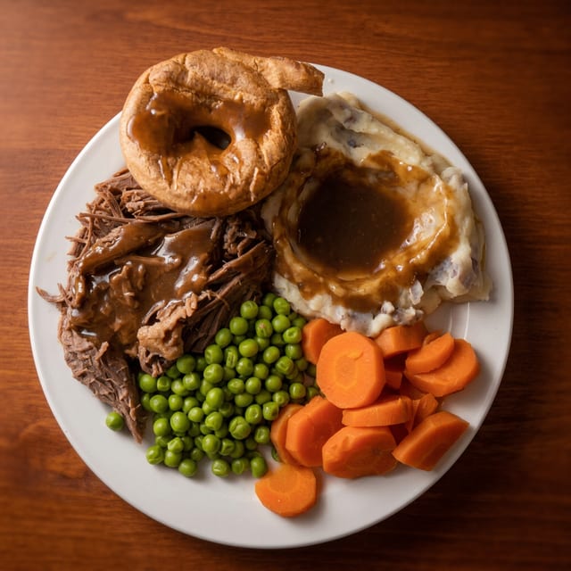 Roast Beef Dinner.
